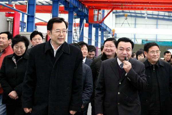 国家发改委副主任孙志刚来J9九游会调研